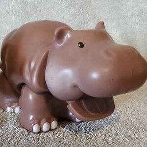 LITTLE PEOPLE HIPPO WITH SOUND BY FISHER PRICE.